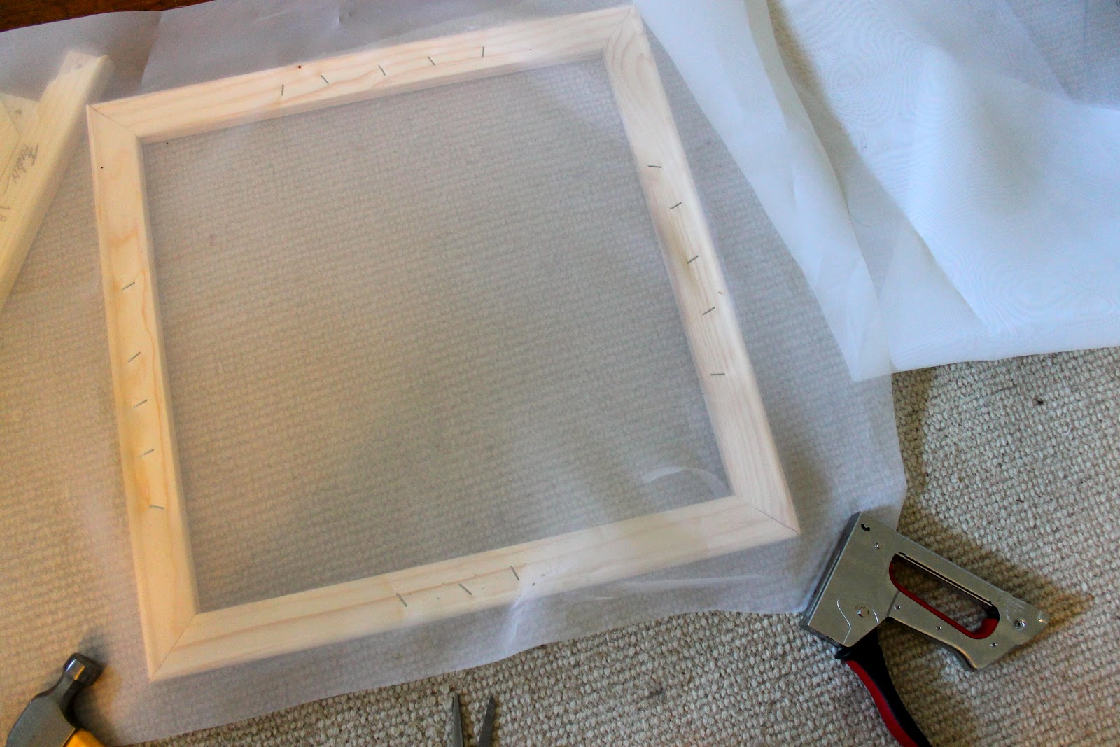 Radical and Crafty Screen Printing 101 Constructing a screen