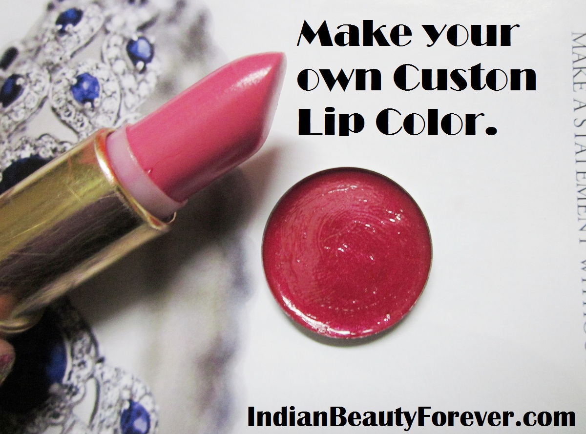 DIY Make your own Custom Lipstick Color at Home