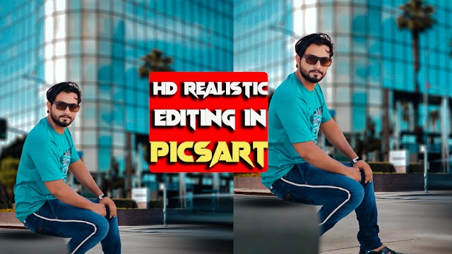 HD REALISTIC EDITING IN PICSART /HD BACKGROUND /PICSART 2020