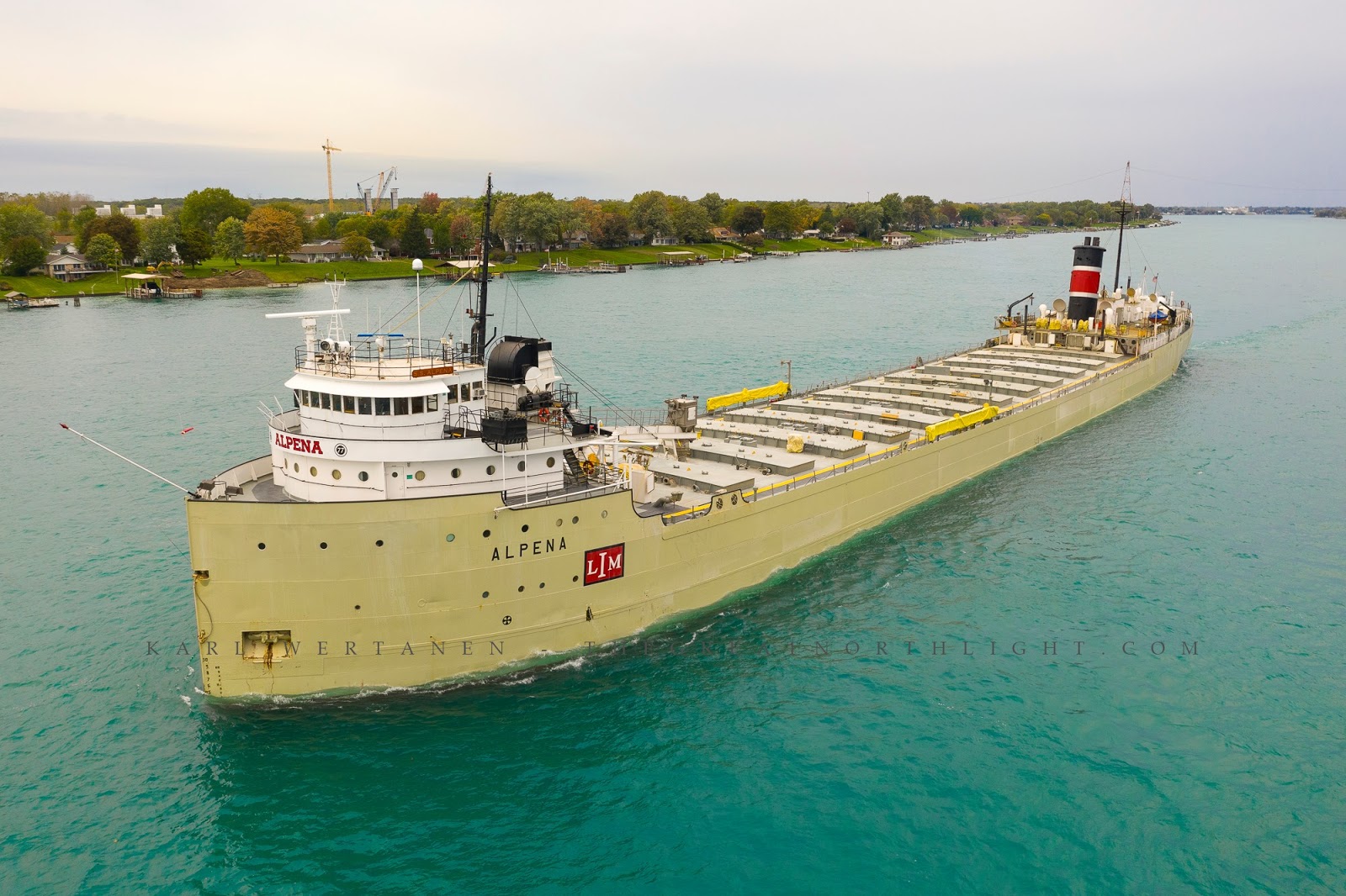 Industrial History 1942 SS Alpena(3)/Leon Fraser Laker