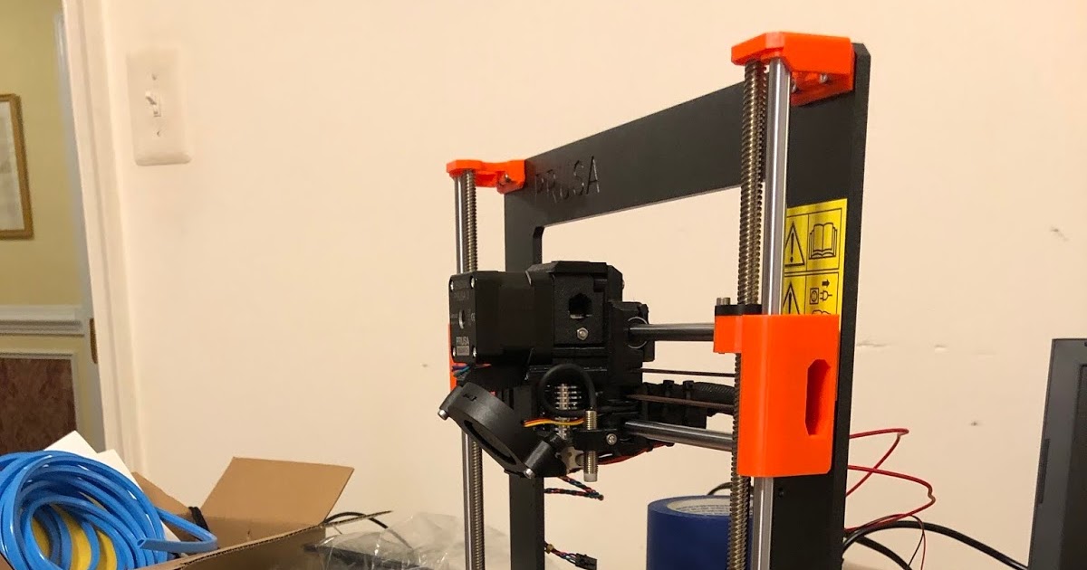 Lair of the Uber Geek Prusa Progress Extruder Complete and LED attached