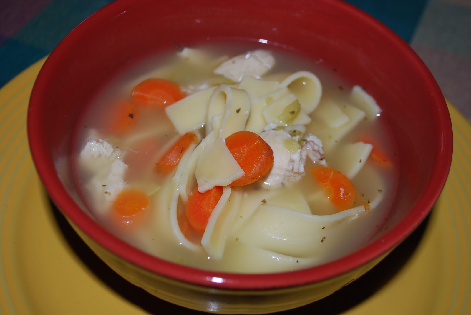 Chicken and Amishstyle Noodle Soup