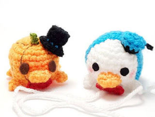 PATRON GRATIS PATO CALABAZA AMIGURUMI 45630