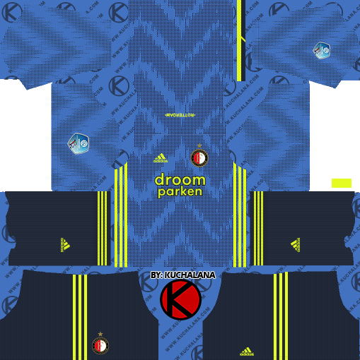 Kit feyenoord dream league online soccer 2019