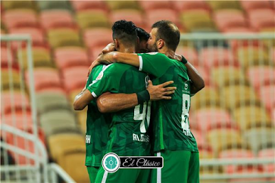 ملخص مباراة الاهلي السعودي والشرطة العراقي