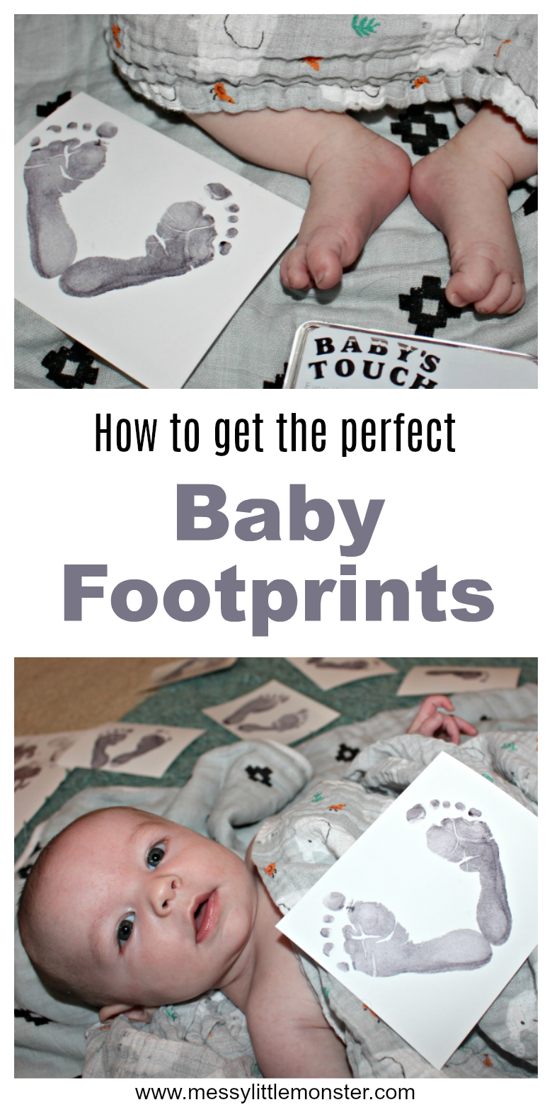 how-to-make-baby-footprints-messy-little-monster