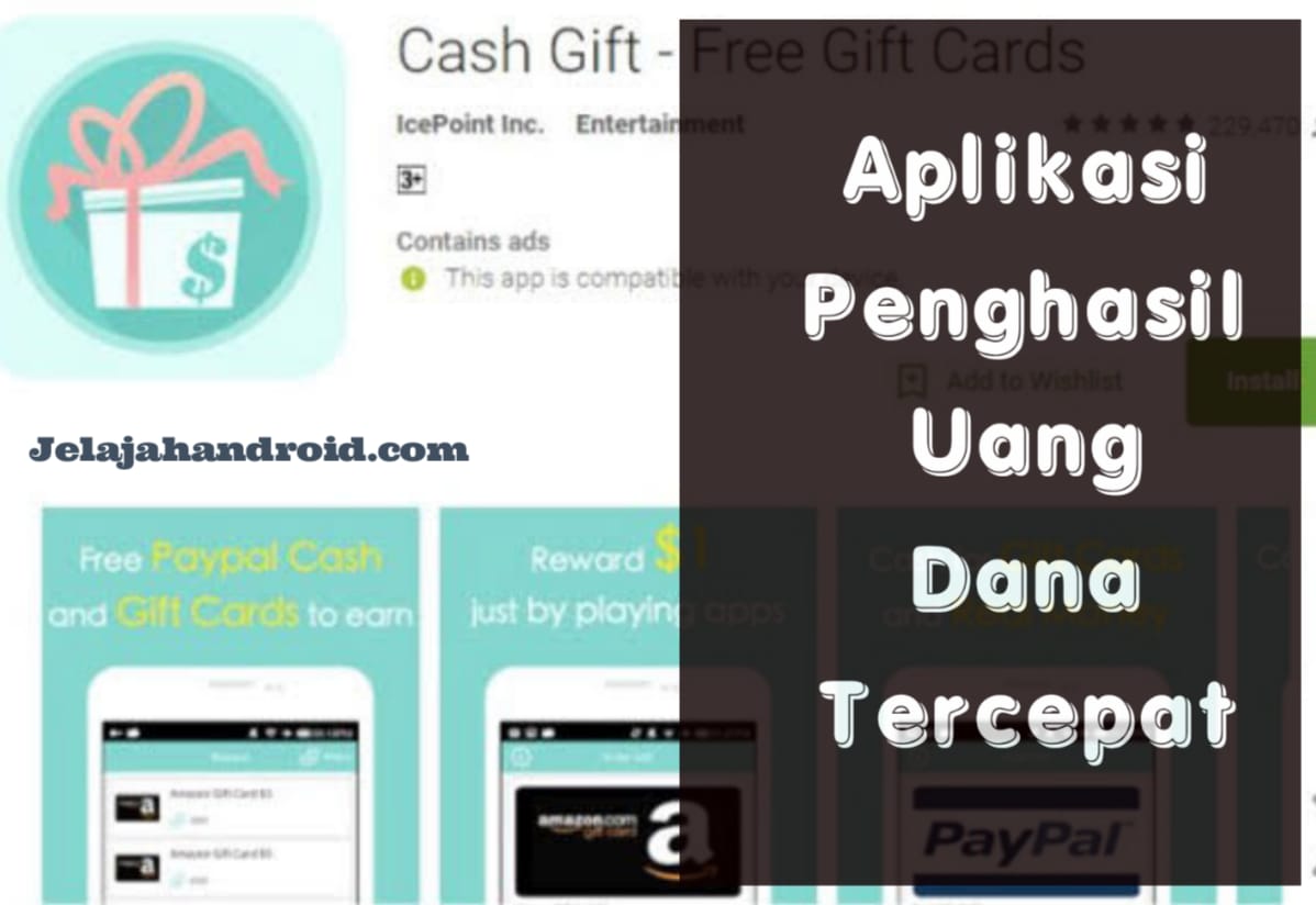 Rekomendasi 7 Aplikasi Penghasil Uang Dana Tercepat - Jelajah Android
