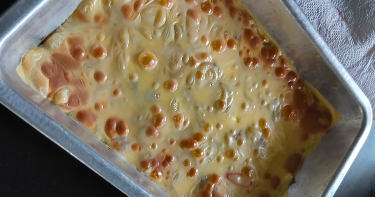 Resepi Makaroni Bakar Mudah  Simple Baked Macaroni 