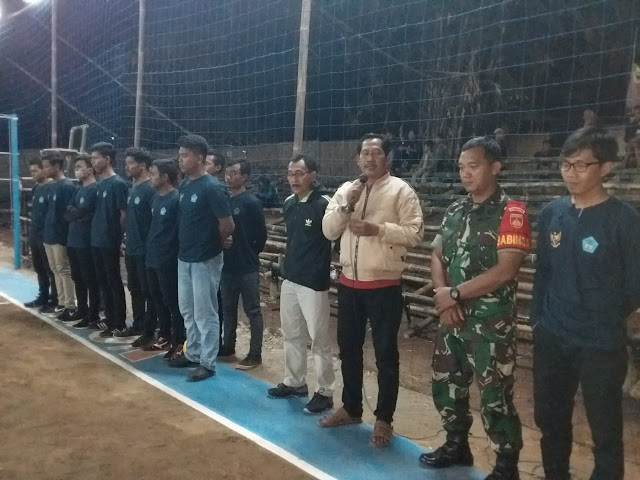 Pembukaan Pertandingan Bola Volly PORCAM II th 2019