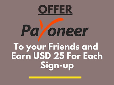 Earn money online through payoneer