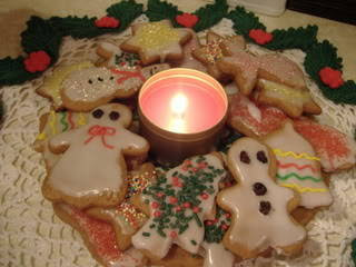 Gingerbread Cookie Wreath