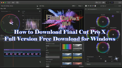 how to download final cut pro x for free windows