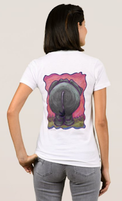 Animal Parade Elephant Heads and Tails Tshirt