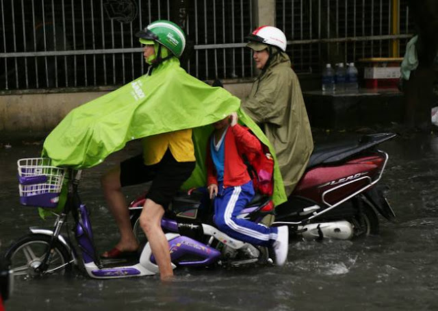 Ngập nước ở Hồ Chí Minh