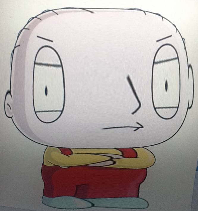 facial Stewie griffin