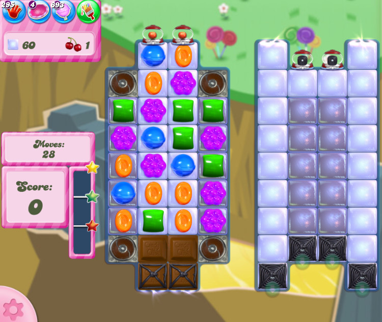 Candy Crush Saga level 2844 Candy Crush Saga level 2844