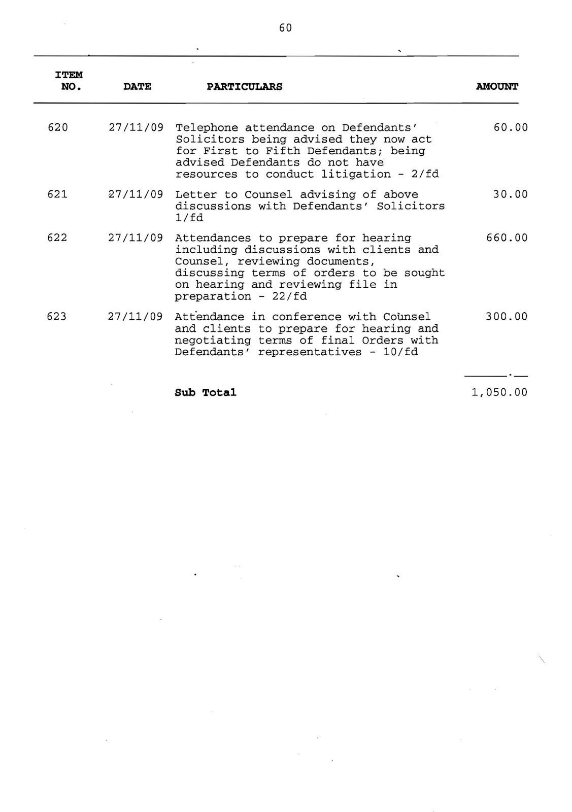 Filed Application for Assessment of Solicitor/Client Costs Filed Application for Assessment of Solicitor/Client Costs