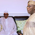 Former President Obasanjo Visits Buhari in London