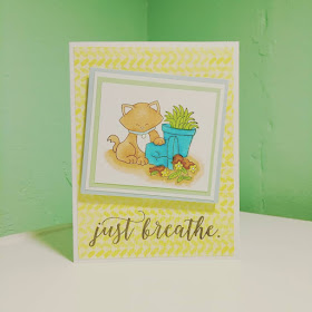 Just Breathe by Billie features Naughty Newton by Newton's Nook Designs; #newtonsnook