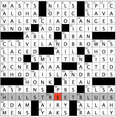 Rex Parker Does The Nyt Crossword Puzzle Actor Who Played Andy Bernard On Office Mon 12 9 19 Cheap In Commercial Names Hit 1980s Cop Show Sweet Citrus Fruits From