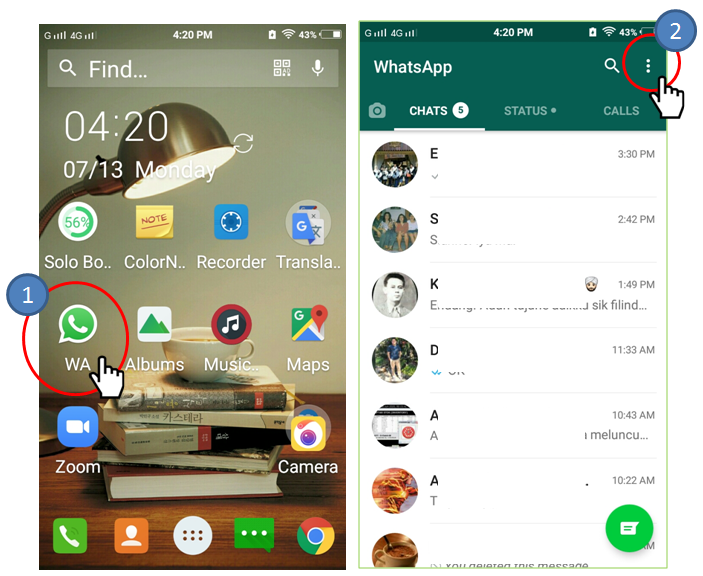 Menampilkan Whatsapp Di Layar Komputer - Niguru Indonesia