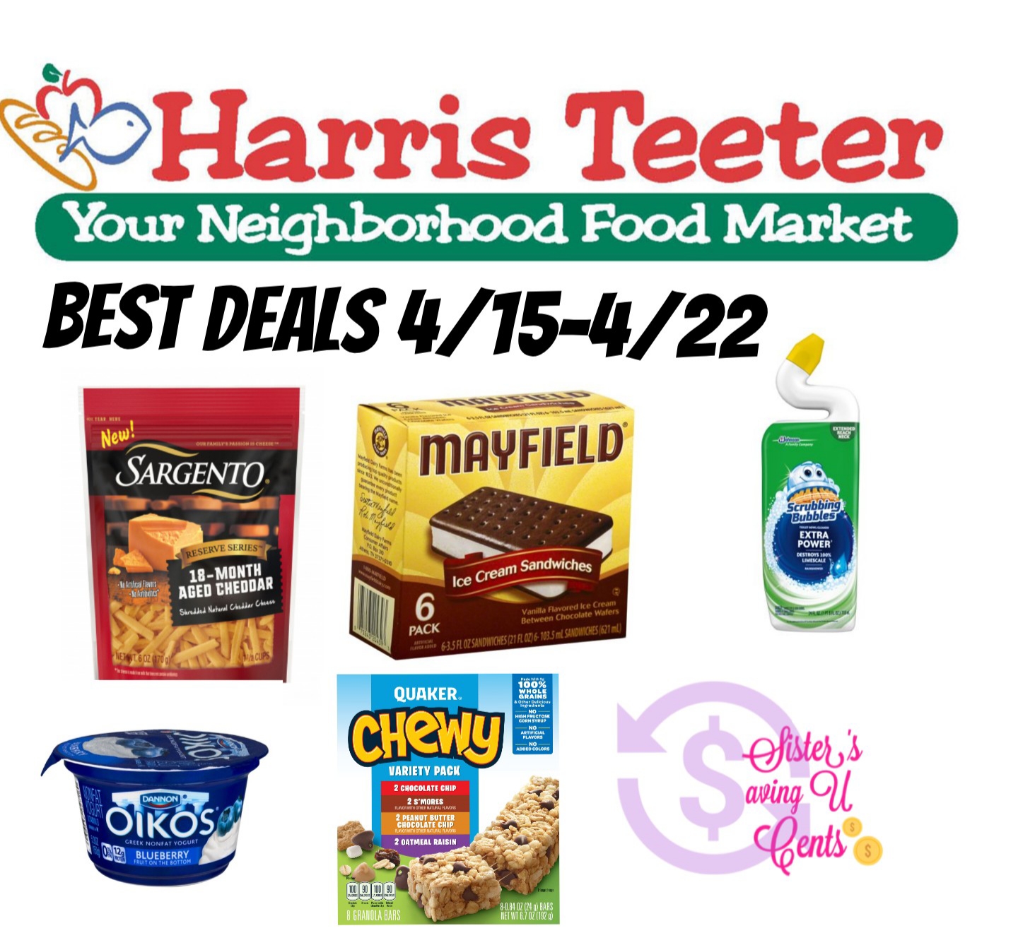Best Harris Teeter Deals 4/154/22