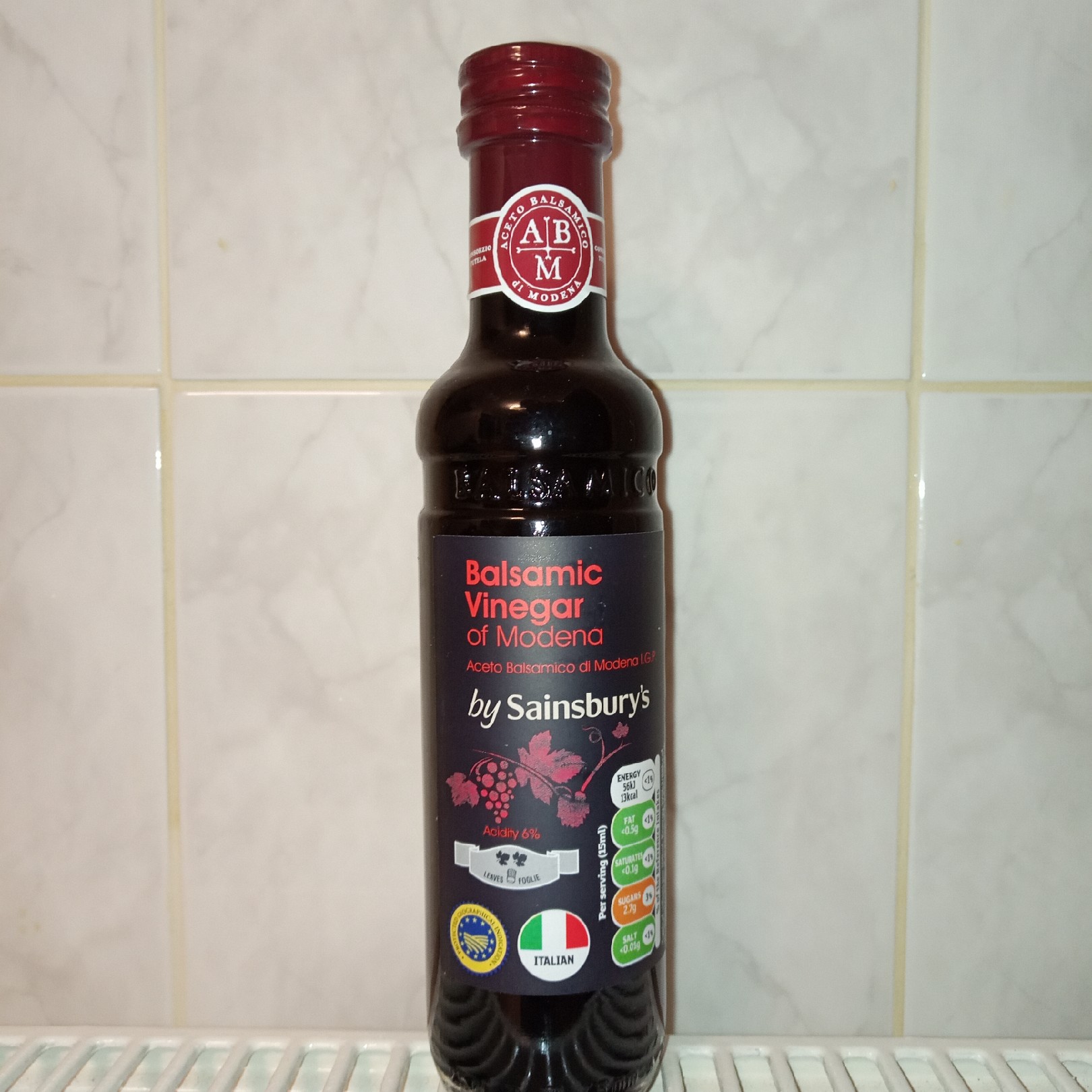 Supersupergirl's Food Reviews Sainsbury's Balsamic Vinegar of Modena