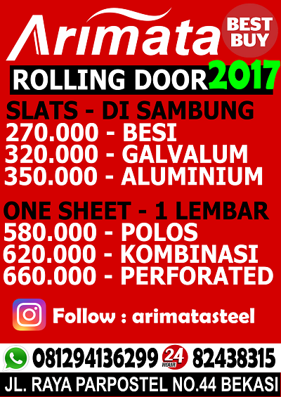 gambar harga rolling door jakarta selatan