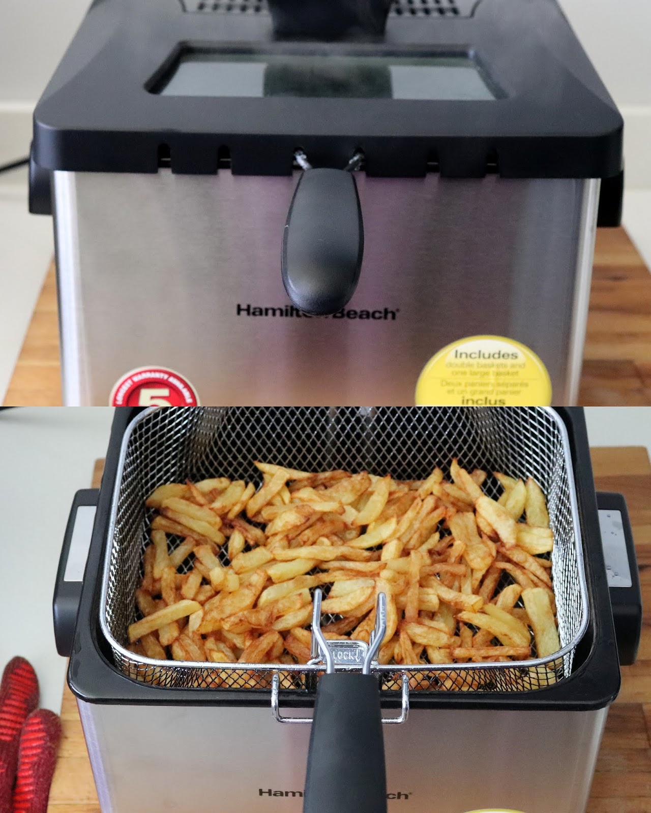 Create With Mom: Frying Sweets and Savouries in the Hamilton Beach