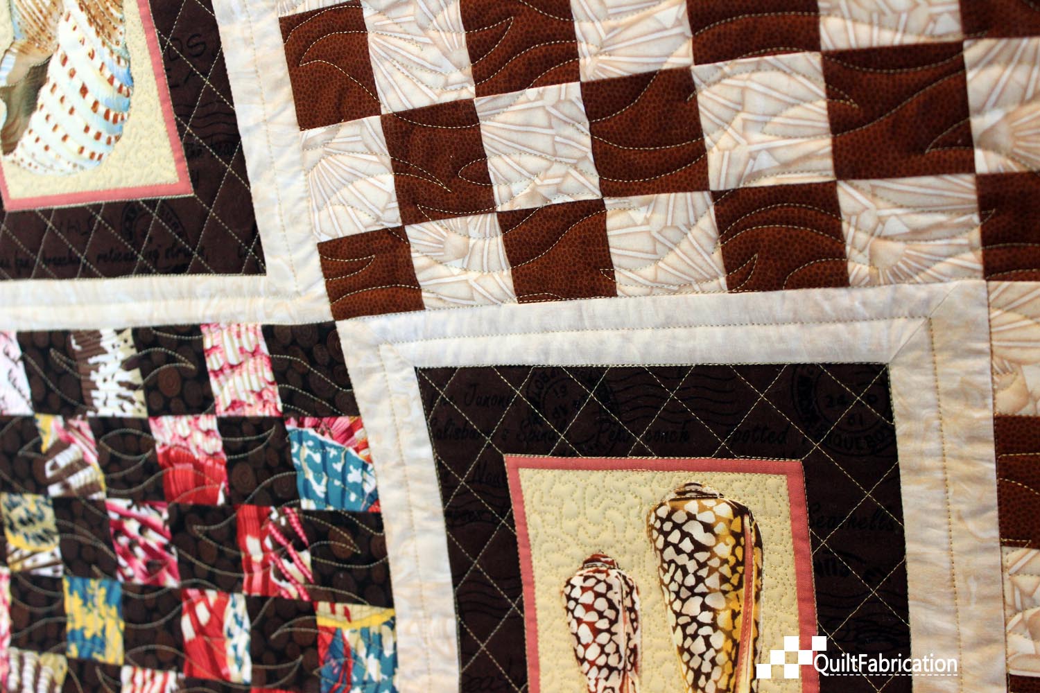 Pantographs plus Custom Quilting