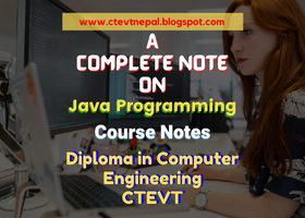 [PDF] Java Programming - 5th Semester Note CTEVT | Diploma in Computer Engineering/IT