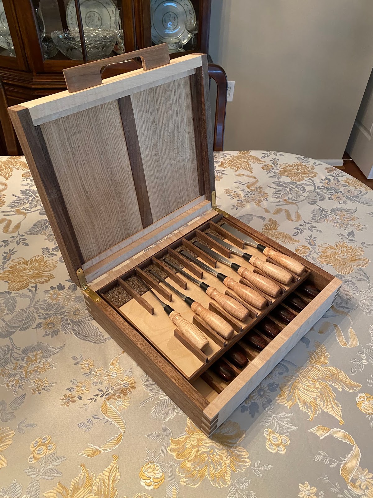 David Barron Furniture Chisel Chest from America