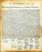 Declaración de Independencia de los Estados Unidos de América