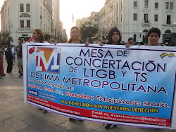 MESA DE CONCERTACION LTGB Y TS DE LIMA METROPOLITNA