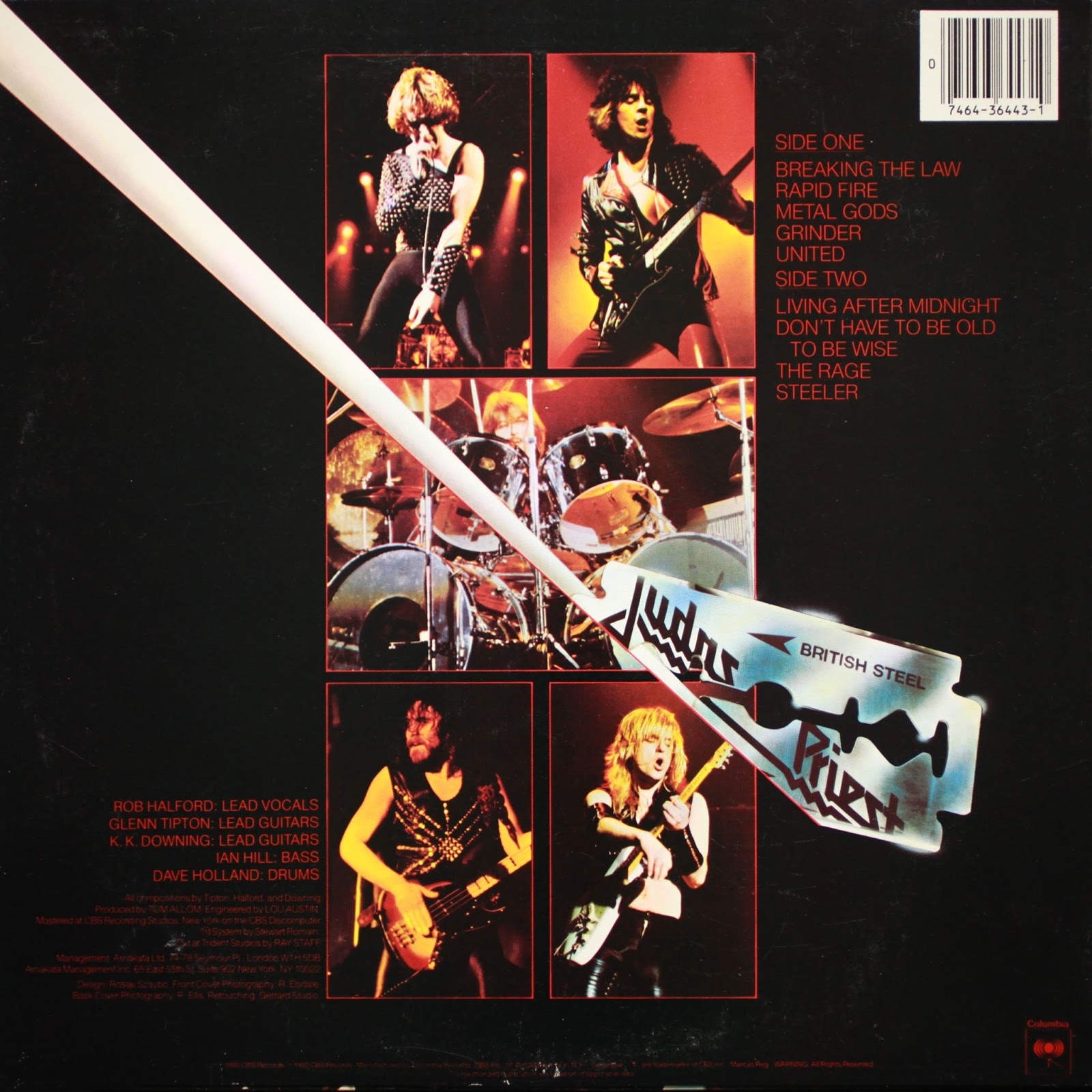 British Steel Judas Priest Rockronología