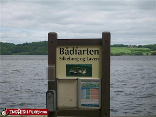 bad fart lake sign funny badfarten