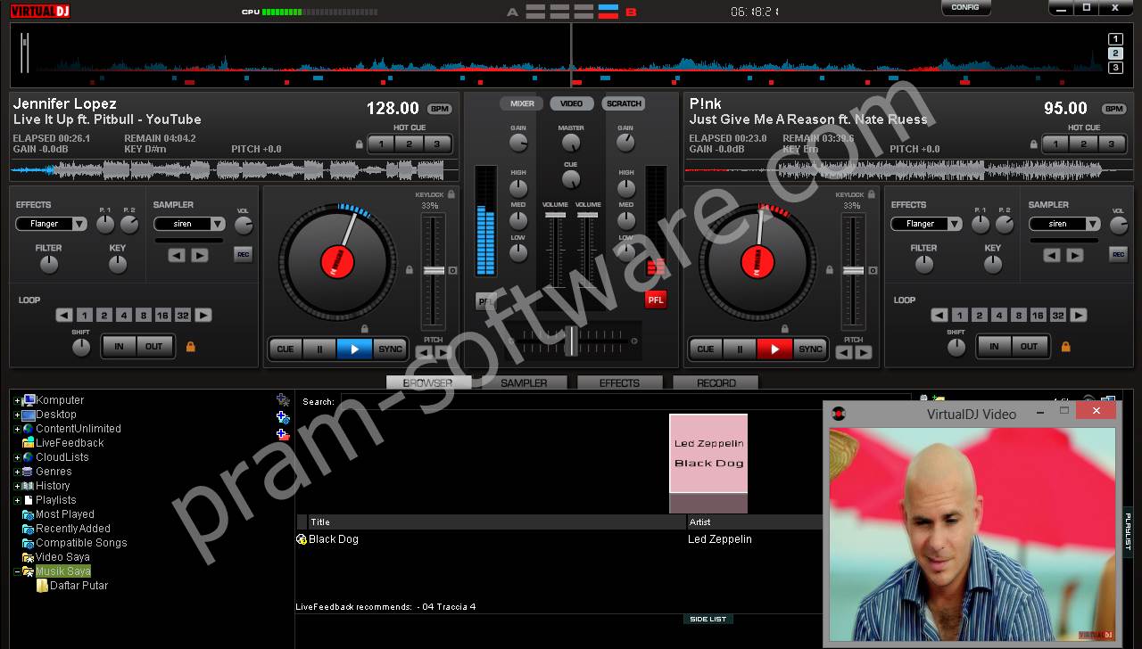 free download virtual dj pro 7.4 build 449 crack