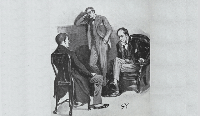 Holmes to Dr Mortimer: "You have much to answer for."