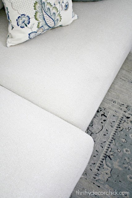 how to fix sliding couch cushions