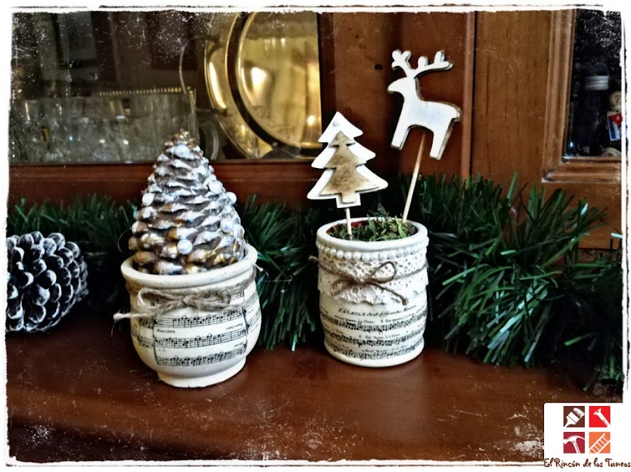 como hacer arbolitos navideños