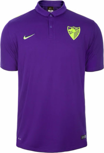 Camisetas de futbol 2021 2022 baratas: Nike Nueva equipación del Málaga 2015 2016