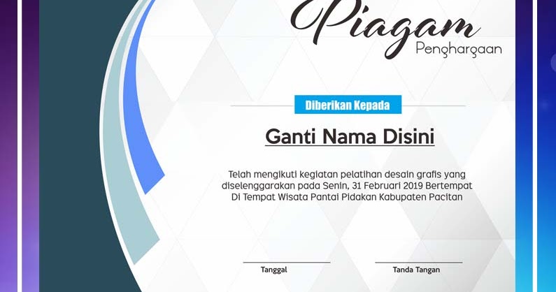 Download Desain Sertifikat Format Psd Rajasthan Board d