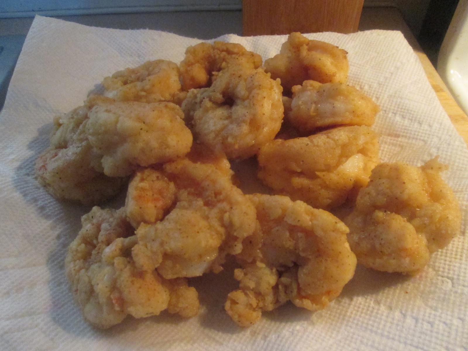 Diab2Cook Fried Shrimp with Rotini and Cheese