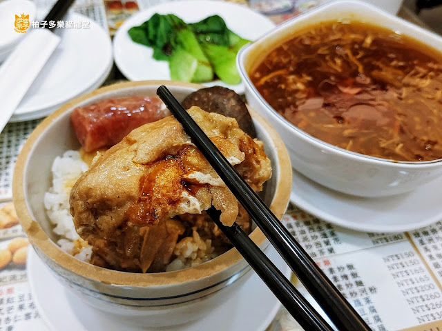 香港茶水攤-延吉店,臘腸北菇雞蒸飯