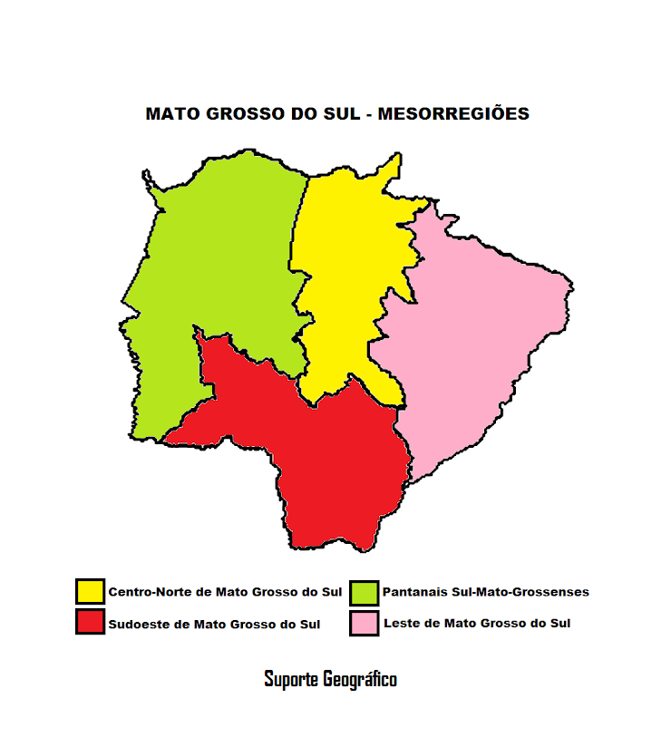 ATIVIDADE COM MAPA MESORREGIÕES DO MATO GROSSO DO SUL ATIVIDADE COM MAPA MESORREGIÕES DO MATO GROSSO DO SUL