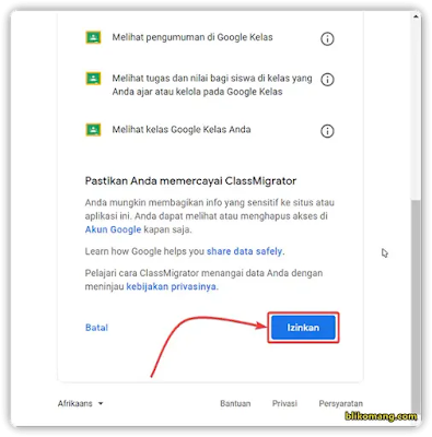 Cara Memindahkan Kelas Google Classroom ke Akun Gmail/Belajar.id