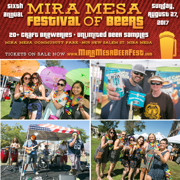 SanDiegoVille 6th Annual Mira Mesa Festival Of Beers Pops Off On