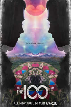 Sexta Temporada de: The 100 Capa Sexta Temporada de The 100
