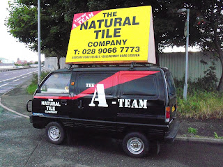 Not The A-Team's van! Not The A-Team's van!