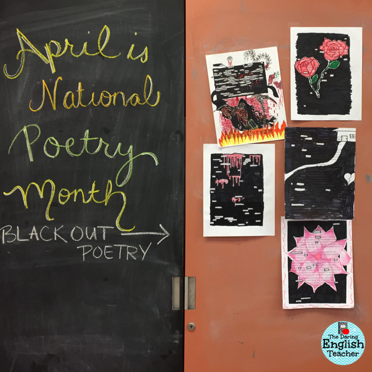 English projects high school students poems